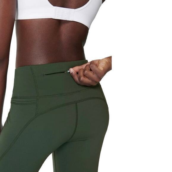 Sweaty Betty‎ The Power 7/8 Workout Leggings Trek Green Color Size XS - Picture 3 of 15